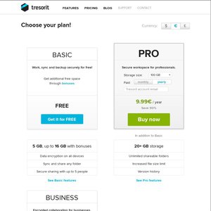 90%OFF Tresorit Pro yearly plans Deals and Coupons
