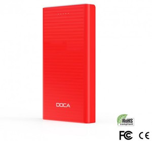 50%OFF Ultra Slim DOCA D605 6500 mAh Power Bank Deals and Coupons