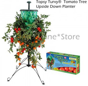 50%OFF Topsy Turvy Tomato Herb Vegetable Tree Upside down Planter Deals and Coupons