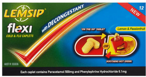 50%OFF Lemsip decongestant cold & flue caplets Deals and Coupons