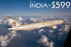 50%OFF Aus - India Etihad Airways Deals and Coupons