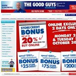 20%OFF thegoodguys' goods Deals and Coupons