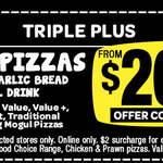 50%OFF Domino pizza Deals and Coupons