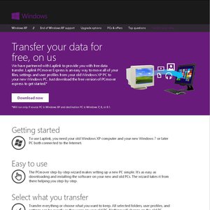 FREE Windows XP Data Transfer Software Deals and Coupons