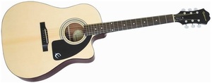 47%OFF EPIPHONE AJ100CE Acoustic Electric Cutaway Guitar Deals and Coupons