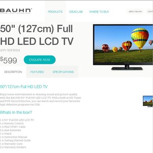 50%OFF Bauhn 50