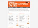 50%OFF Jetstar's Awesome Australia Day Sale! Deals and Coupons