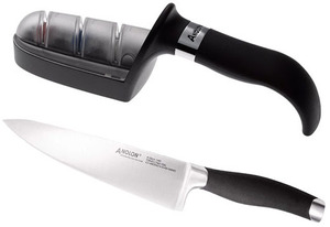 50%OFF Anolon Advanced Chef's Knife 20cm & 3 Stage Sharpener Deals and Coupons