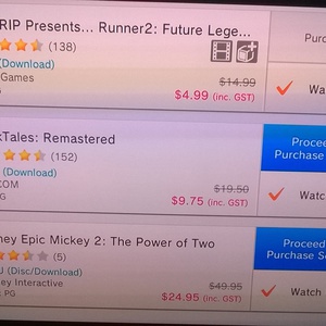 66%OFF Runner2, Ducktales, Epic Mickey Wii Deals and Coupons