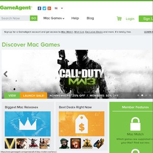 50%OFF Call of Duty Modern Warfare 2 & 3 on Mac Deals and Coupons