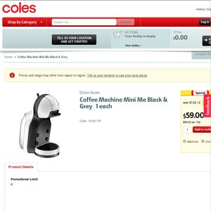 55%OFF Dolce Gusto Mini Me Coffee Machine Deals and Coupons