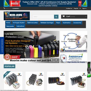 30%OFF Continuous Ink Supply System Deals and Coupons