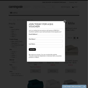 50%OFF Canningvale 1000TC Mille Queen Sheet Set Deals and Coupons