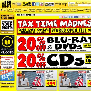 20%OFF Blurays/DVDs/CDs Deals and Coupons