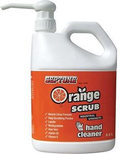 50%OFF Septone Orange Scrub Hand Cleaner - 2.5 Litre Deals and Coupons
