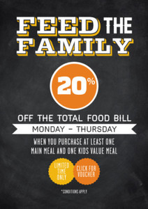 20%OFF Dinner Deals and Coupons