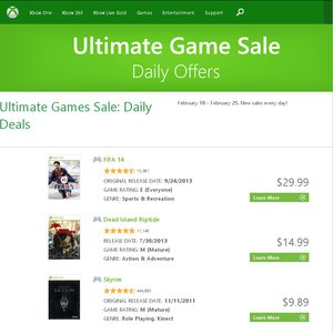 50%OFF Xbox 360 Games Deals and Coupons