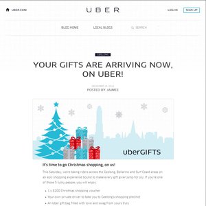 FREE Uber's Shopping Voucher Deals and Coupons