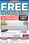 50%OFF Samsung Reverse Cycle Split Sys AirCon RetraVision Deals and Coupons