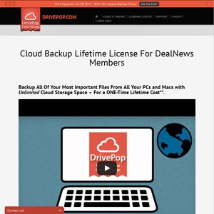 50%OFF Lifetime Unlimited Cloud Back-up ( Deals and Coupons