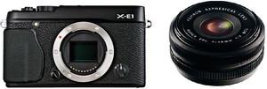 50%OFF Fujifilm X-E1 Black with XF 18mm F2.0 R Lens Deals and Coupons