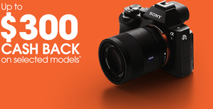 50%OFF Alpha Cameras A7/A7R/A7S/A5000/A6000 and Selected Lenses Deals and Coupons