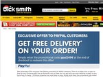 50%OFF Free shipping for Dick Smith customers paying with PayPal  Deals and Coupons