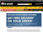 50%OFF Free shipping for Dick Smith customers paying with PayPal Deals and Coupons