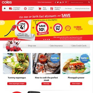 50%OFF Coles items Deals and Coupons