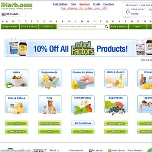 12%OFF various iHerb products Deals and Coupons