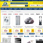 50%OFF Sharp TV screen, Bosch washer and Fridge and a Paloma Gas Heater Deals and Coupons