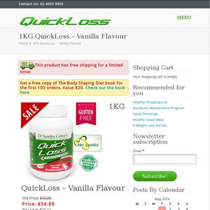 50%OFF QuickLoss Sale Deals and Coupons