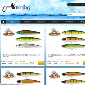 50%OFF Stick Bait Fishing Lures Deals and Coupons