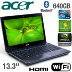 50%OFF Acer Aspire 7350G 13.3”, Intel i5 GEN 2 Processor, 4GB DDR3, 640 GB HDD Deals and Coupons