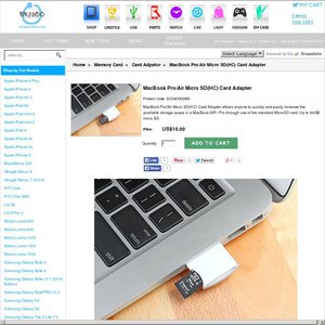 50%OFF SD Card Adaptor for MacBook Deals and Coupons