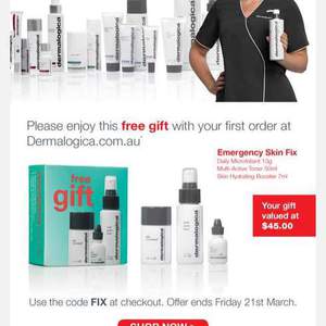 50%OFF GWP Emergency Skin Fix  Deals and Coupons