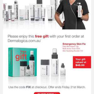 50%OFF GWP Emergency Skin Fix Deals and Coupons