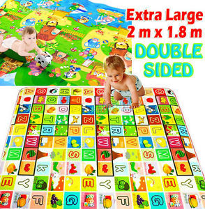 62%OFF Baby Kid Play Mat Children Floor Activity Rug Extra Large 2mx1.8m Deals and Coupons