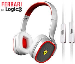 50%OFF Silver/White Scuderia Ferrari Headphones Deals and Coupons