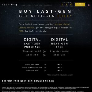 50%OFF Digital Copy of Destiny Deals and Coupons