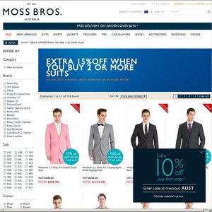 15%OFF suits Deals and Coupons