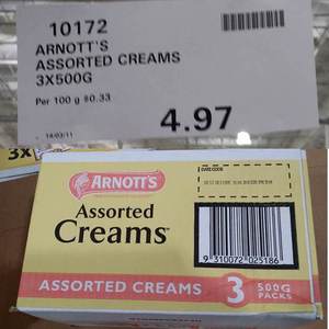 50%OFF Arnott's Assorted Cream Deals and Coupons