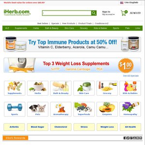50%OFF immune products from iHerb Deals and Coupons