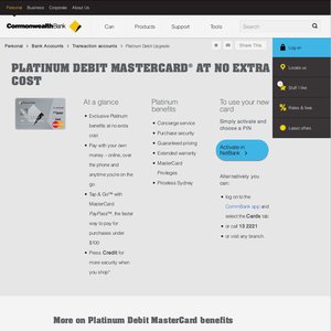 50%OFF debit card platinum upgrade Deals and Coupons