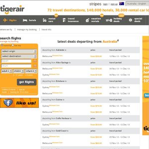 50%OFF Travel with Tiger Airways Deals and Coupons