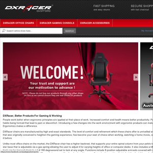 FREE Free Shipping DXRacer Australia Deals and Coupons
