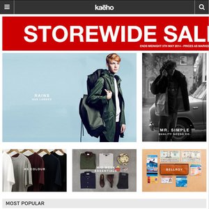 80%OFF Men's Fashion Brands Deals and Coupons