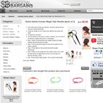 50%OFF Quick Hairdo Korean Magic Hair Needle bargain Deals and Coupons