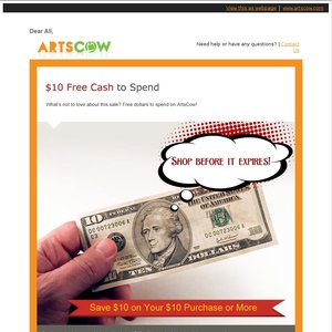 50%OFF Artcows Deals and Coupons