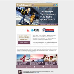 30%OFF QBE Travel Insurance Deals and Coupons